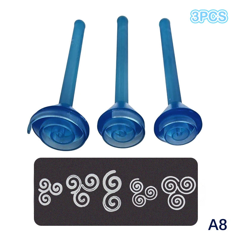 3/4pcs Flower Floral Dotting Tools Set Mandala Dotting Embossing Tools For Rock Art Stamp Pen DIY Graffiti Home Outdoor Oasis Select A8
