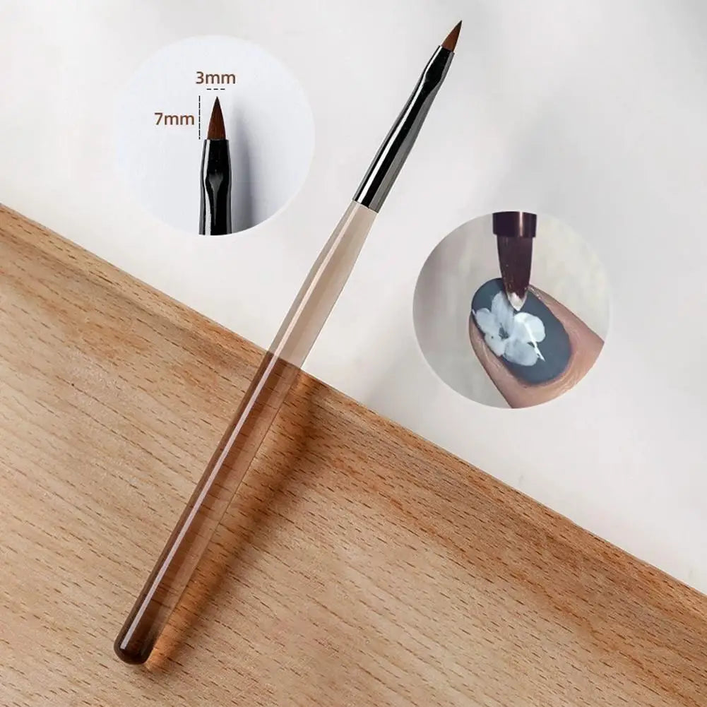 Fine Detail Nail Art Brush Set – UV Gel, Dotting & Acrylic Nail Art Brush Set Oasis Select 05