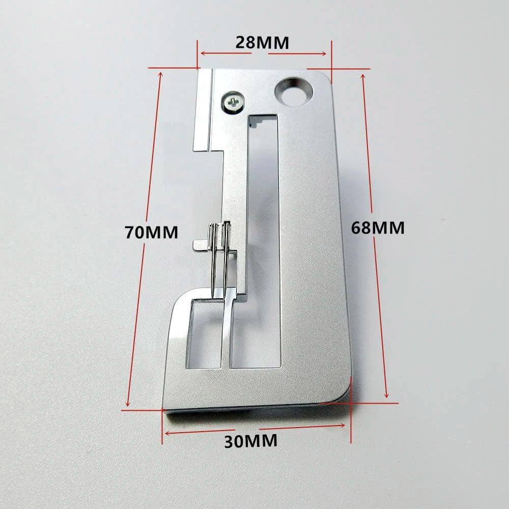 Fits for Brother Serger 1034DX 1034DLE 1334DE 1Pc D5U115900 Sewing Machine Needle Plate Replacement Parts XB3594001 70*30mm Oasis Select