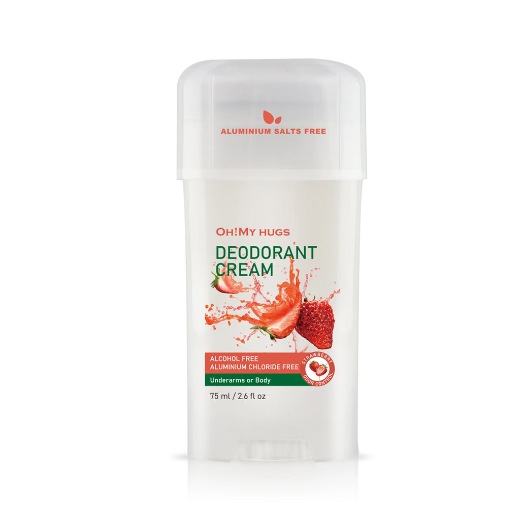 YURHERSU Strawberry Underarm Deodorizing Cream 75ml Unisex Deodorant Cream Oasis Select