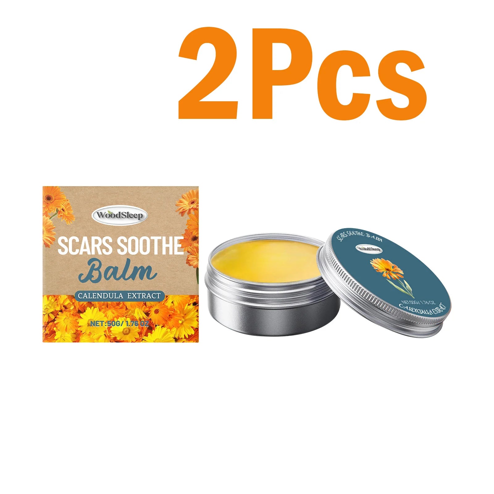 Calendula Acne-Prone Cream Anti-Acne & Fade Marks Oil-Control Shrink Pores Soothing Cream Non-Greasy & Fast Absorbing SkinCare Oasis Select 2 x 50g Boxed
