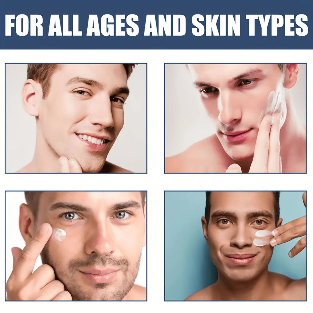Men's Collagen Moisturizing Cream with Retinol and Vitamins, Refreshing and Hydrating,Anti-Wrinkle Aging Moisturizing Cream Oasis Select