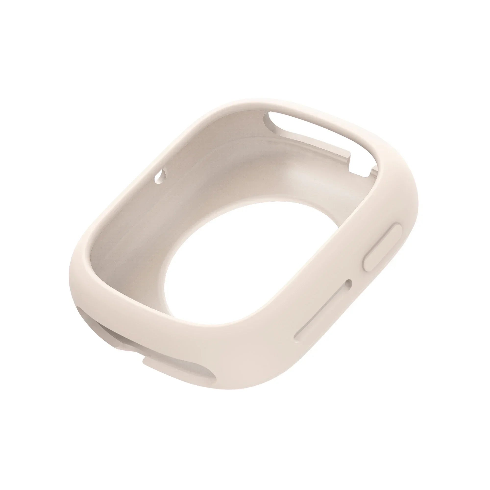 Silicone Bumper Case for Honor Watch 4 – Protector Frame Smartwatch Protective Case Oasis Select Ivory