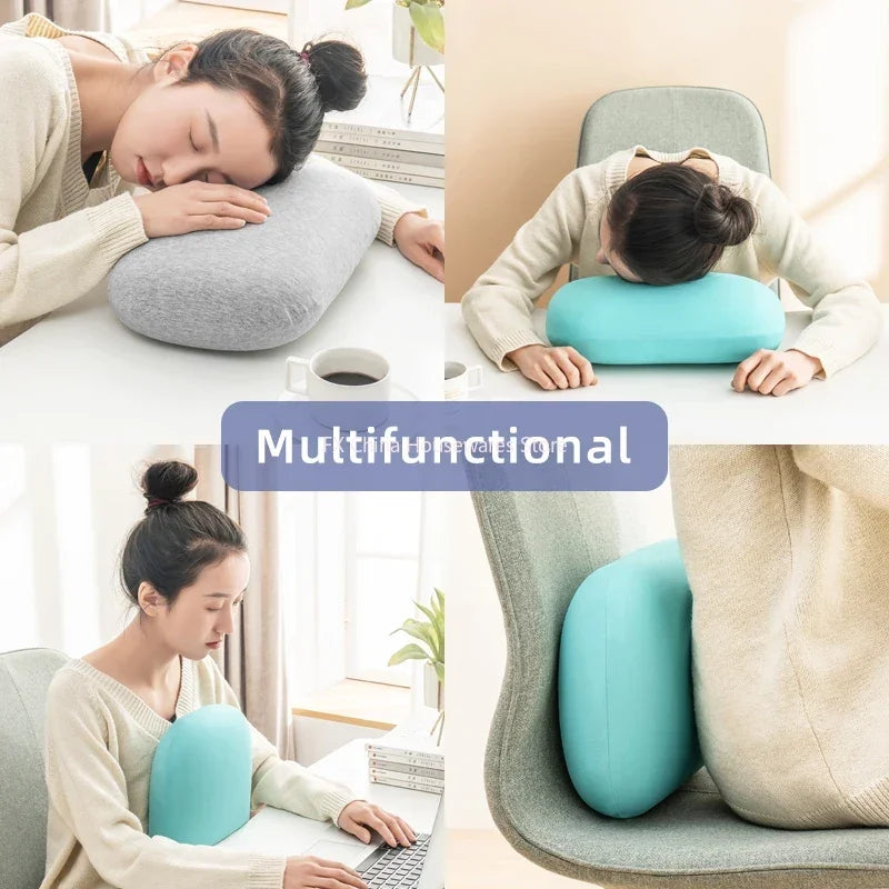 Multifunction Memory Foam Neck Pillow Slow Rebound Soft Travel Pillow for Sleeping Cervical Health Massage Nap Pillows Oasis Select