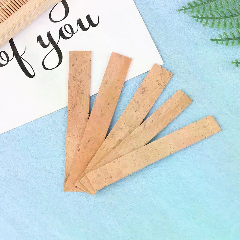 10Pcs Clarinet Cork Saxophones Clarinet Neck Cork Joint Sheets for Saxophones Musical Instruments Accessories Oasis Select