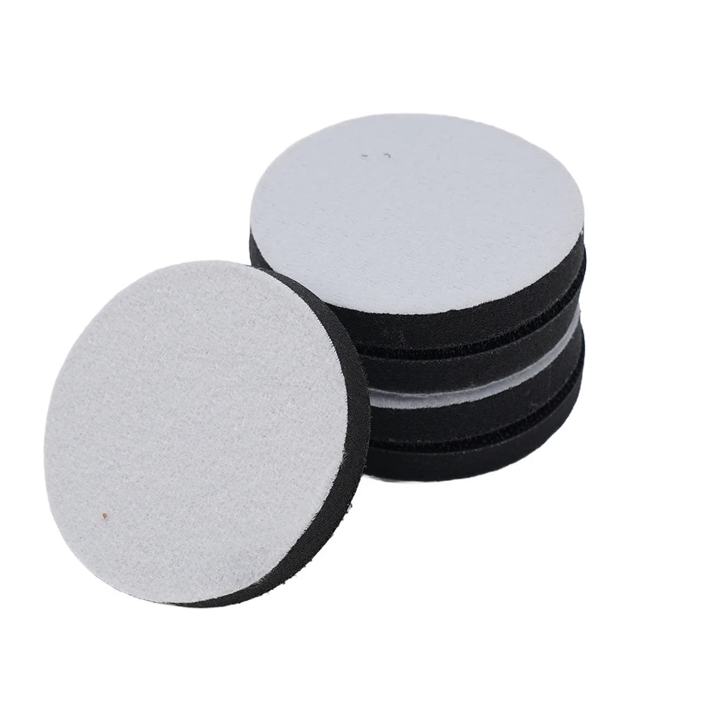 5pcs 50/75mm Soft Density Interface Pad Sponge Buffer Backing Pads Hook-Loop Sander Discs Abrasive Tools Oasis Select