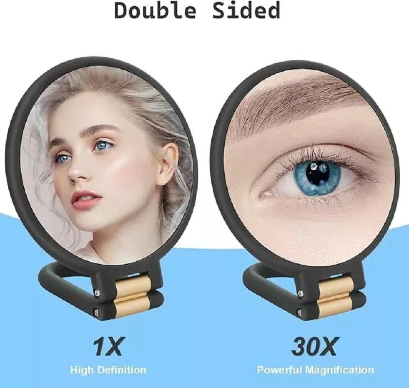 Double-Sided Magnifying Makeup Mirror 10x 15x 20x Folding