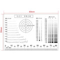 Quality Check Stain Contrast Card Transparent Film Surface Gauge Point Gauge for Accurate Measurement Oasis Select Default Title