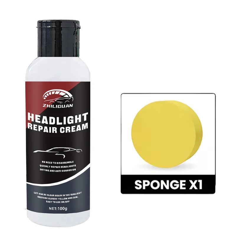 Car Headlight Restoration Kit – Remove Yellowing & Fog Headlight Restoration Kit Oasis Select 100g 100ml
