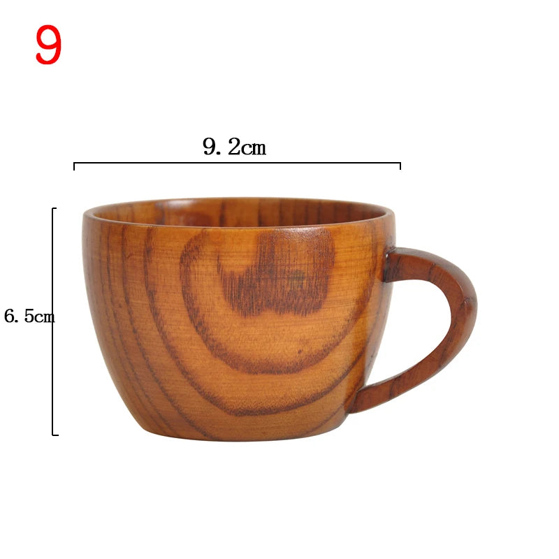 Handmade Spruce Wood Cup – Eco-Friendly Tea Coffee Drinkware Wooden Drinkware Cup Oasis Select 9