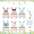 6-Pack Easter Bunny Cash Holders | Cute Cartoon Money Wallets