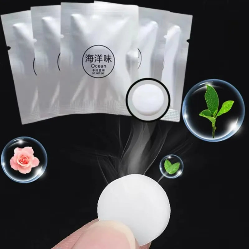 5/10/15/20PCS Car Air Freshener Supplement Solid Fragrance Scent Air Outlet Perfume Refill Tablets Ocean Lemon Lavender Fillers Oasis Select