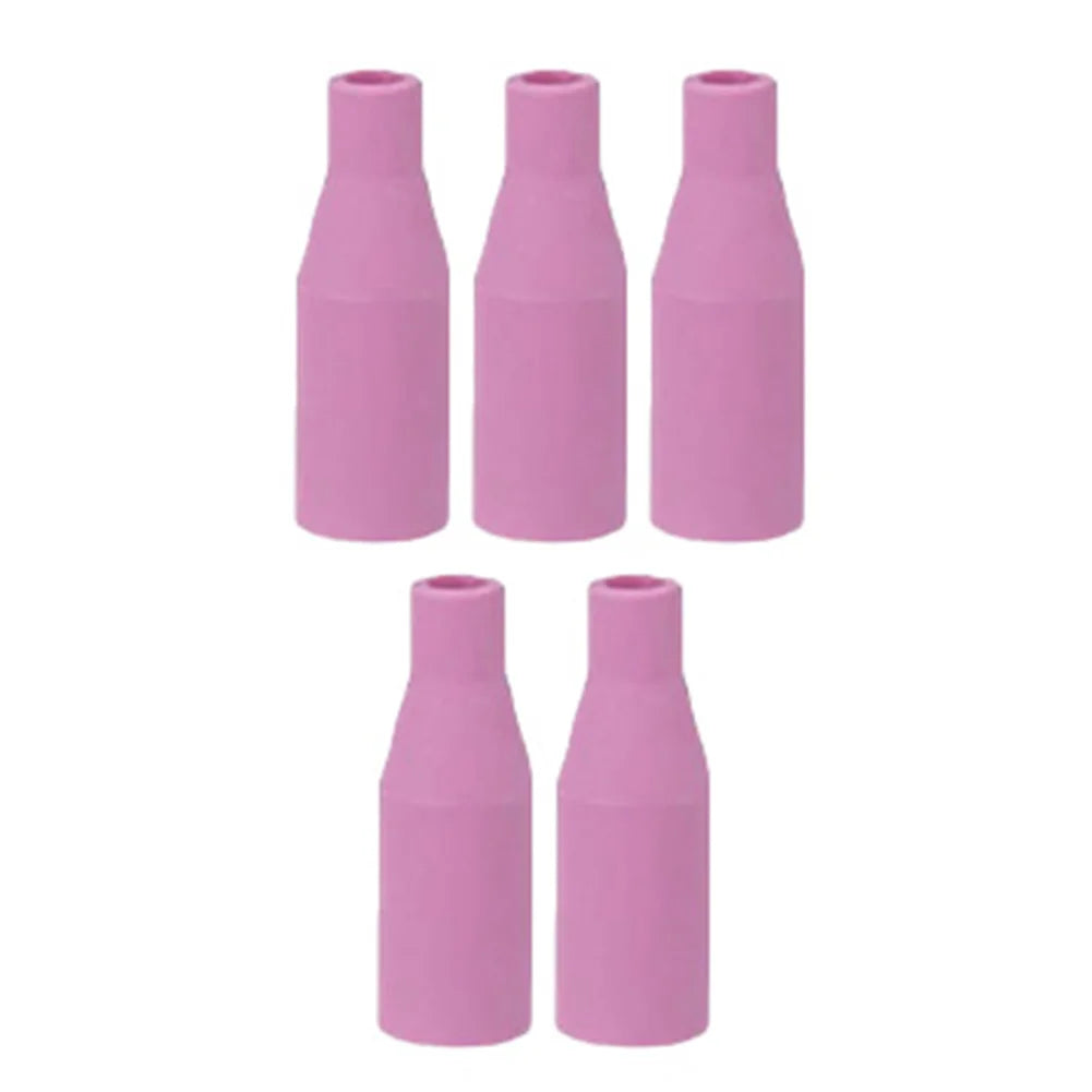 5PCS MB15AK Protection Nozzle For Mig Welder Nozzles Ceramic Nozzle For MB15 For 15AK Gasless Consumables Tips For Welding Torch Oasis Select