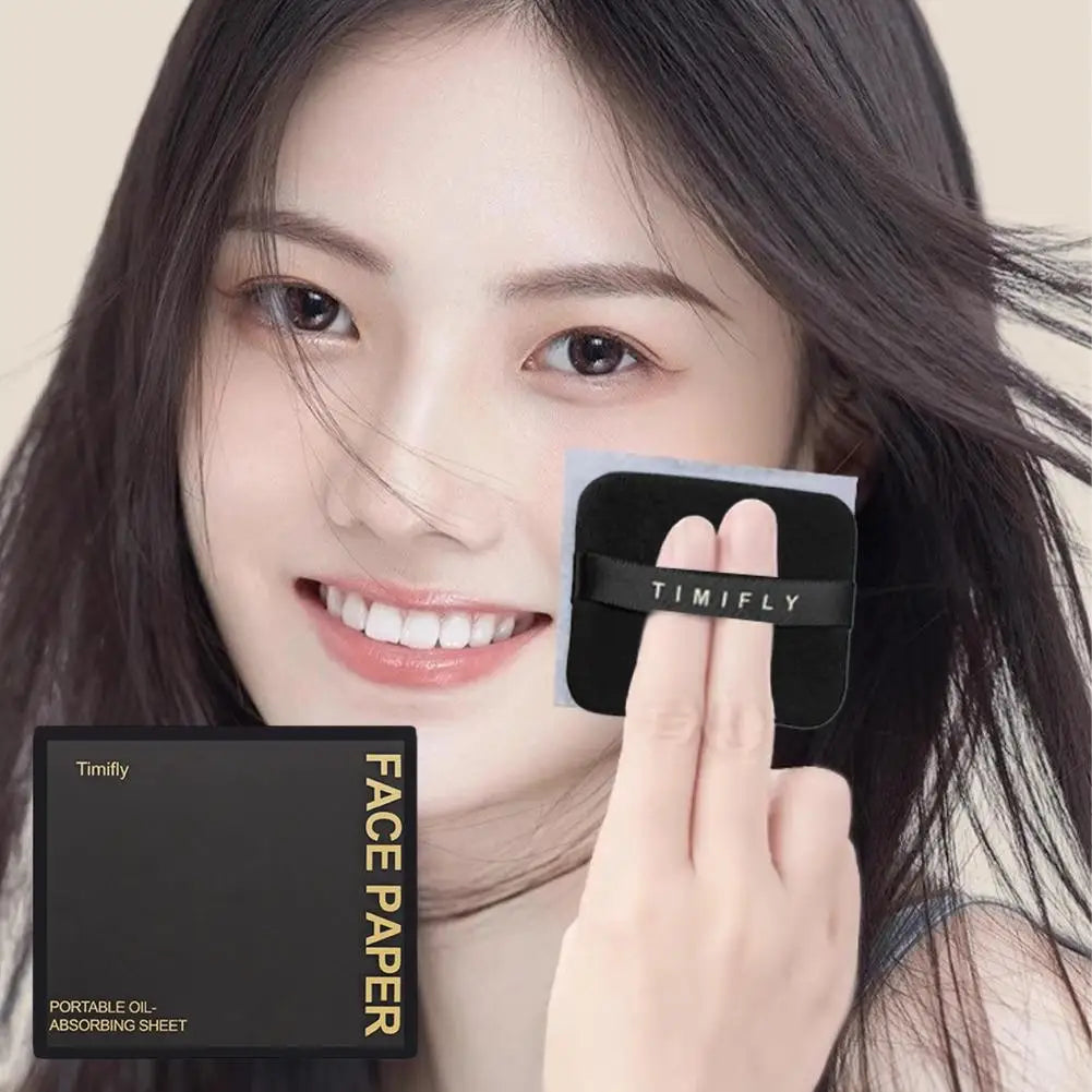 100Pcs Face Oil Absorbing Paper Protable Facial Control Wipes Oily Face Blotting Matting Tissue Makeup Facial Clean Oasis Select