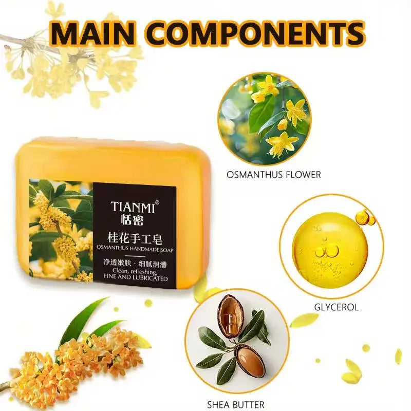 2PCS Lavender Handmade Soap, gently cleanses and removes makeup, can be used for full-body bathing,hydrates and moisturizes Oasis Select