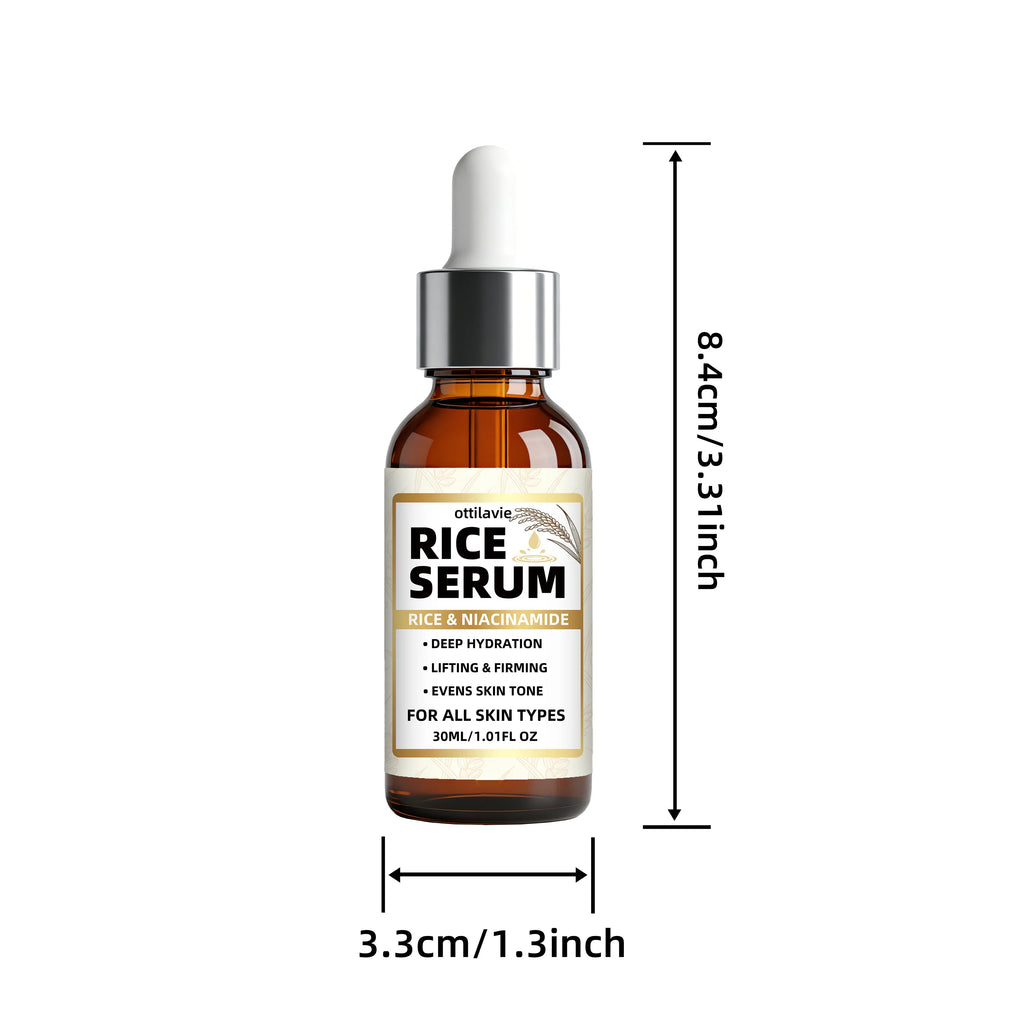 Ottilavie Rice Serum – Lift, Firm & Hydrate All Skin Types Face Serum Oasis Select 30ml