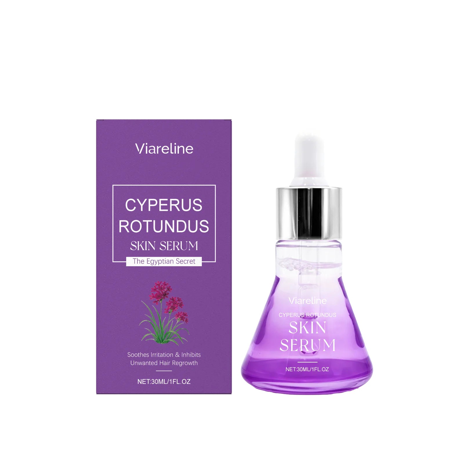 Post Hair Removal Serum – Hyaluronic Acid & Brightening 30ml