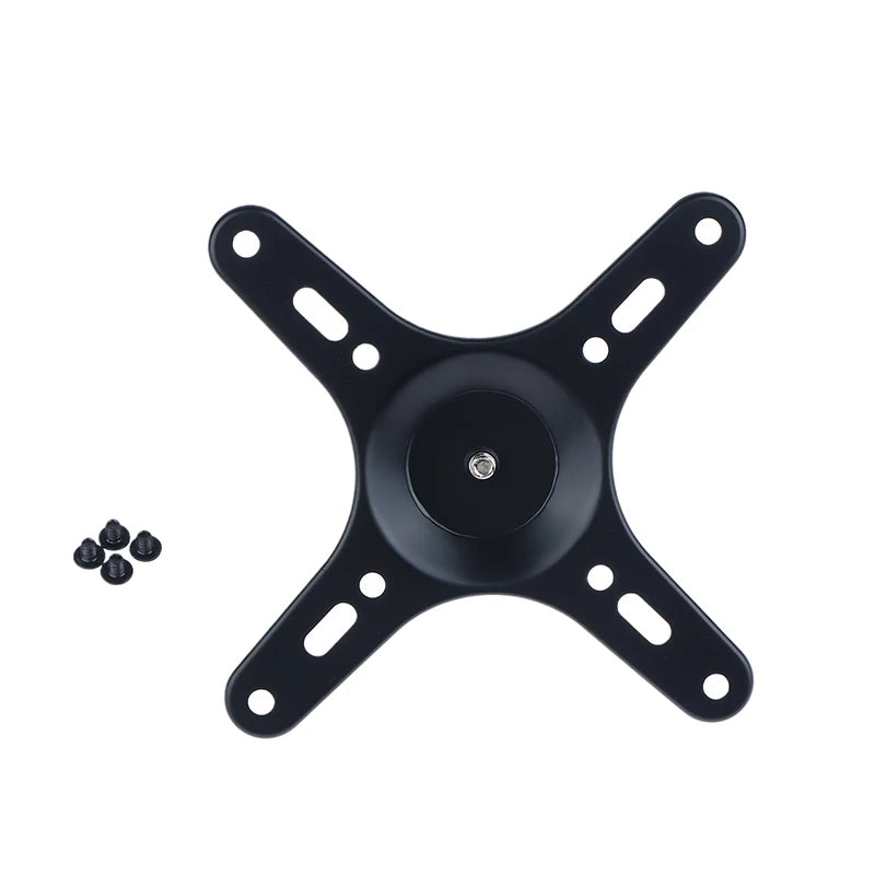 New 1Set Portable Monitor Mounting Bracket Plate VESA 1/4 Inch Screw Hole To 100x100MM 75x75MM M4 Screw Set Wall Mount Holder Oasis Select VESA Bracket