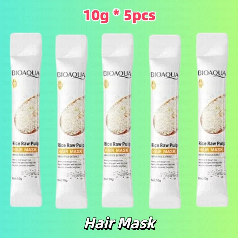 SADOER Rice Keratin Hair Mask – Smooth, Frizz-Free & Shiny