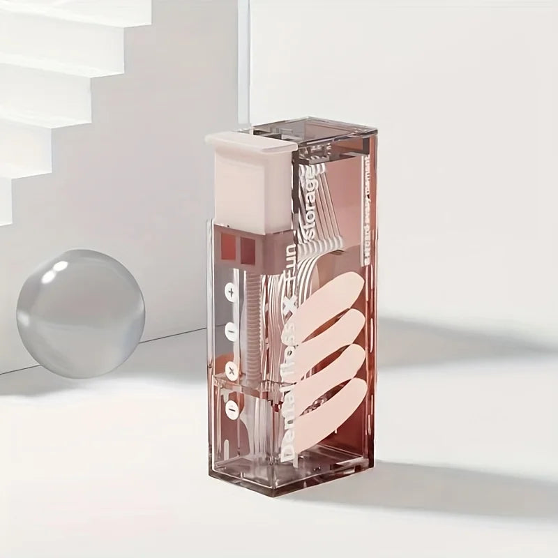 Portable Floss Dispenser Includes 10Pcs Floss Automatic Ejectable Floss Organiser Oral Care Press-on Disposable Flossing Sticks Oasis Select Pink