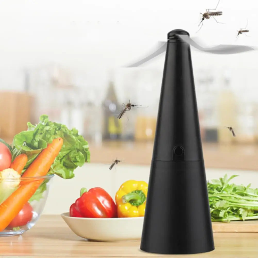 1Pc Outdoor Kitchen Fly Repellent Fan Fly Destroyer Keep Flies Bugs Away From Food Household Pest Repellent Table Fan Oasis Select