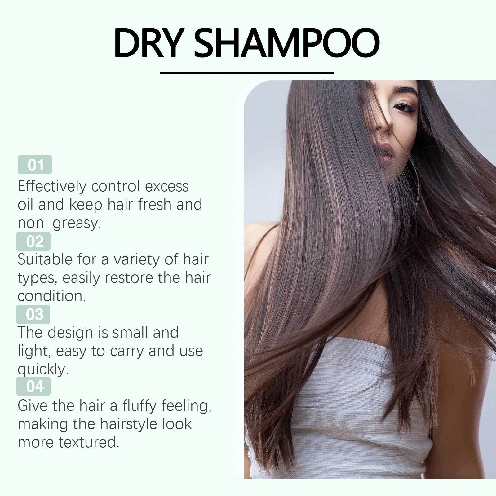 Dry Shampoo Spray – Oil Control, Volume & Shine | 100ml