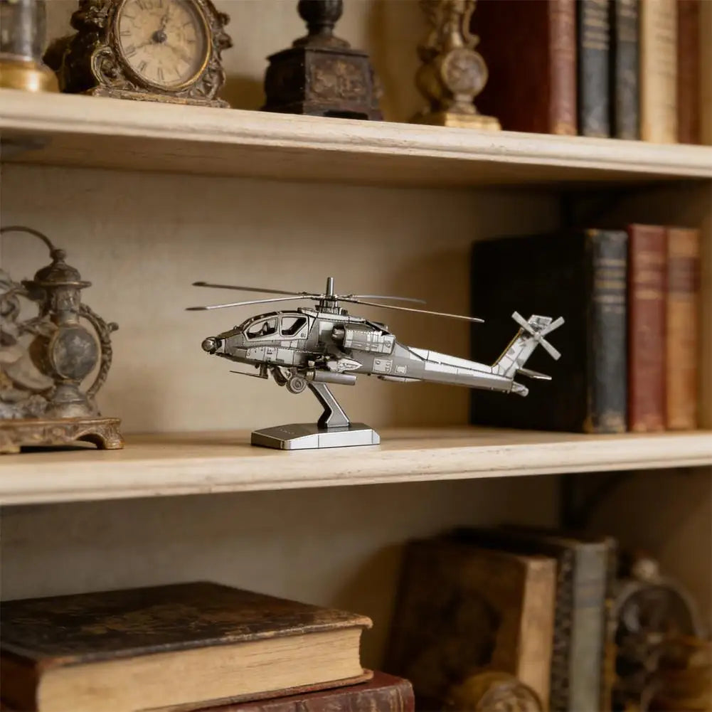 3D Metal Aircraft Model Kit – DIY Military Airplane Puzzle