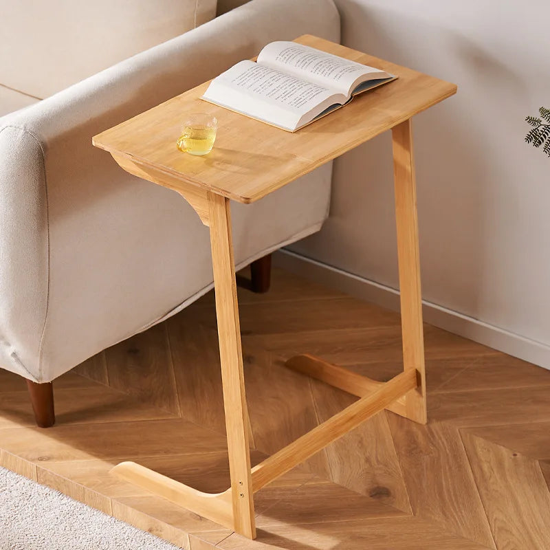 Side table small coffee table bedroom bedside table sofa side table small apartment lazy square tea table Japanese corner table Oasis Select