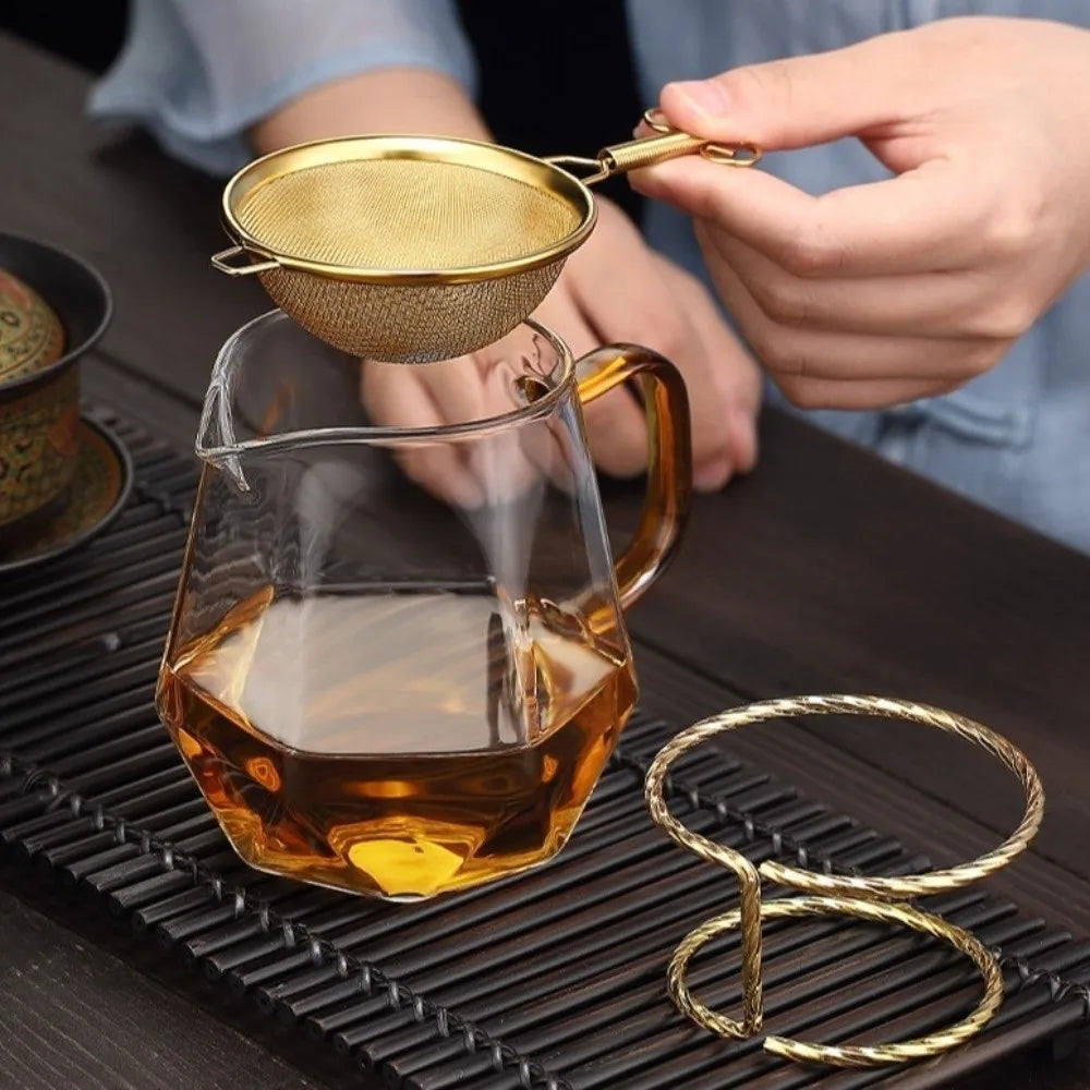 Fine Mesh Stainless Steel Tea Strainer & Coffee Filter