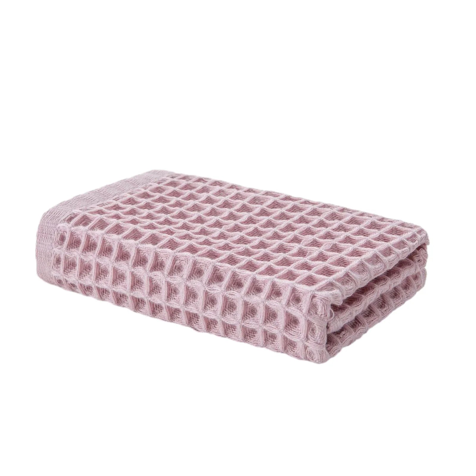 100% Cotton Waffle Towel – Lightweight, Quick-Dry & Absorbent