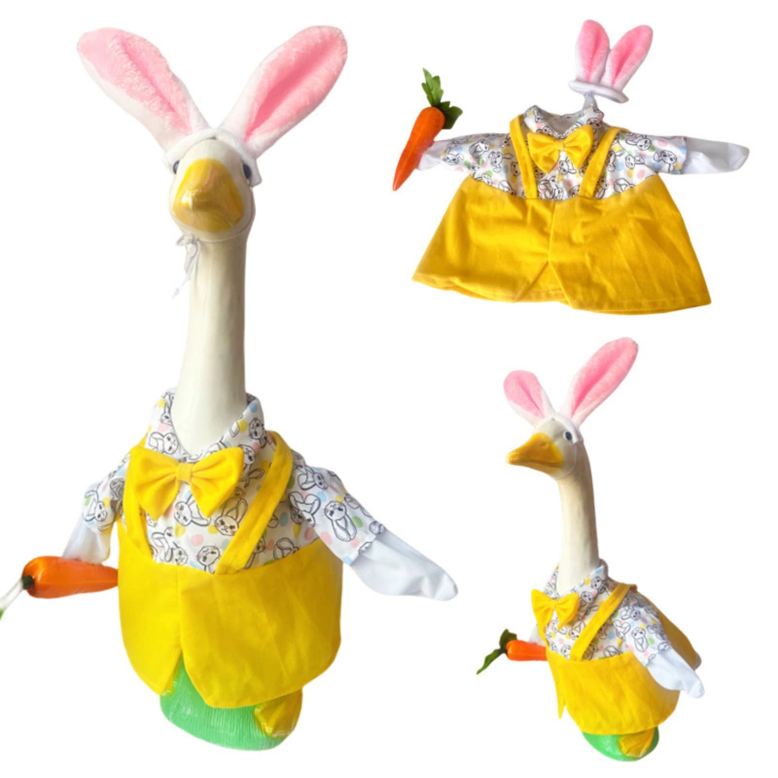 Porch Goose Bathrobe Costume – Cute Funny Goose Outfit Goose Statue Costume Oasis Select C One Size
