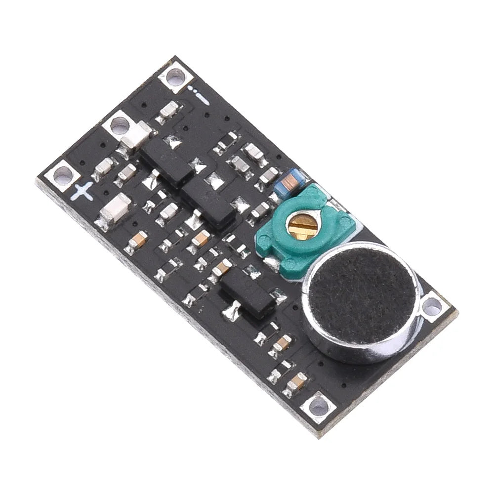 DC2V-12V Miniature FM Transmitter Module 85MHz - 115MHz Single-Channel Wireless Microphone Transmitter Board 9mA Oasis Select