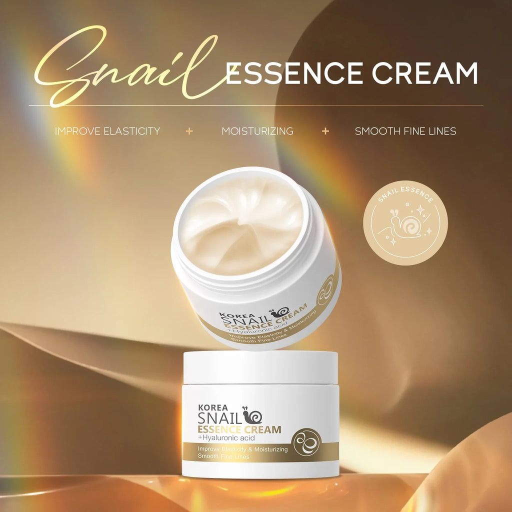 LAIKOU Snail Collagen Face Cream 25g Daily Moisturizing and Hydrating Cream for All Skin Types Oasis Select