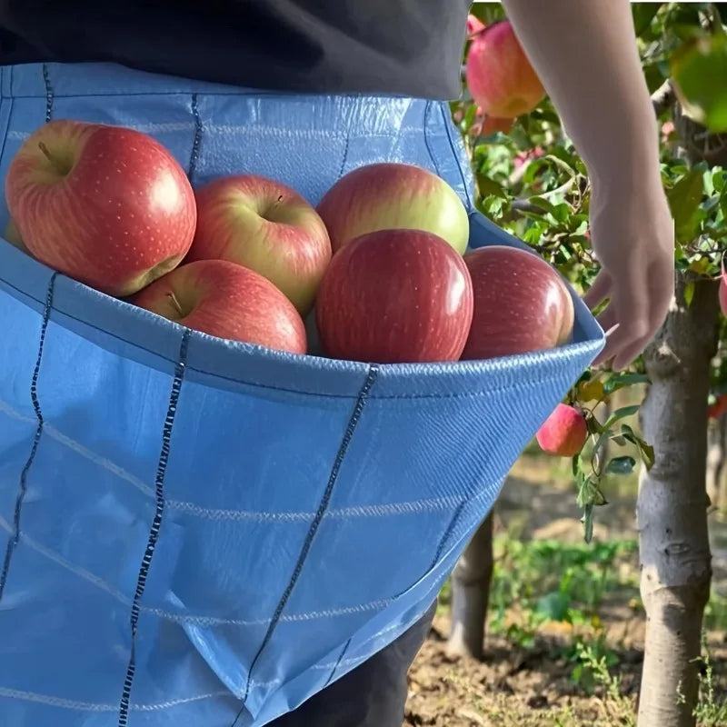 Fruit and Vegetable Picking Apron Agricultural Waist-type Vegetable Picking Bag and Fruit Picking Bag Kitchen Waterproof Apron Oasis Select