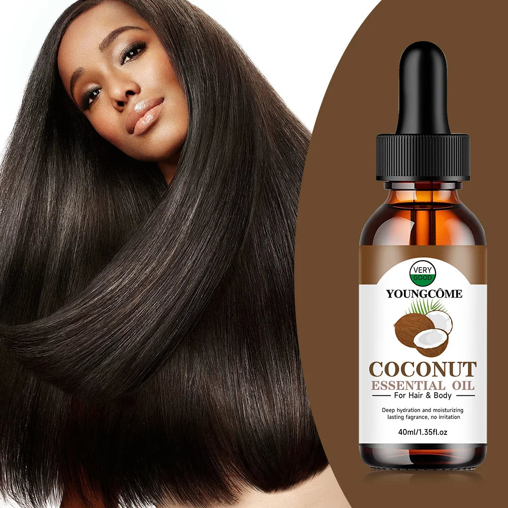 Coconut Hair Oil – Smooth, Nourish & Strengthen All Hair Types