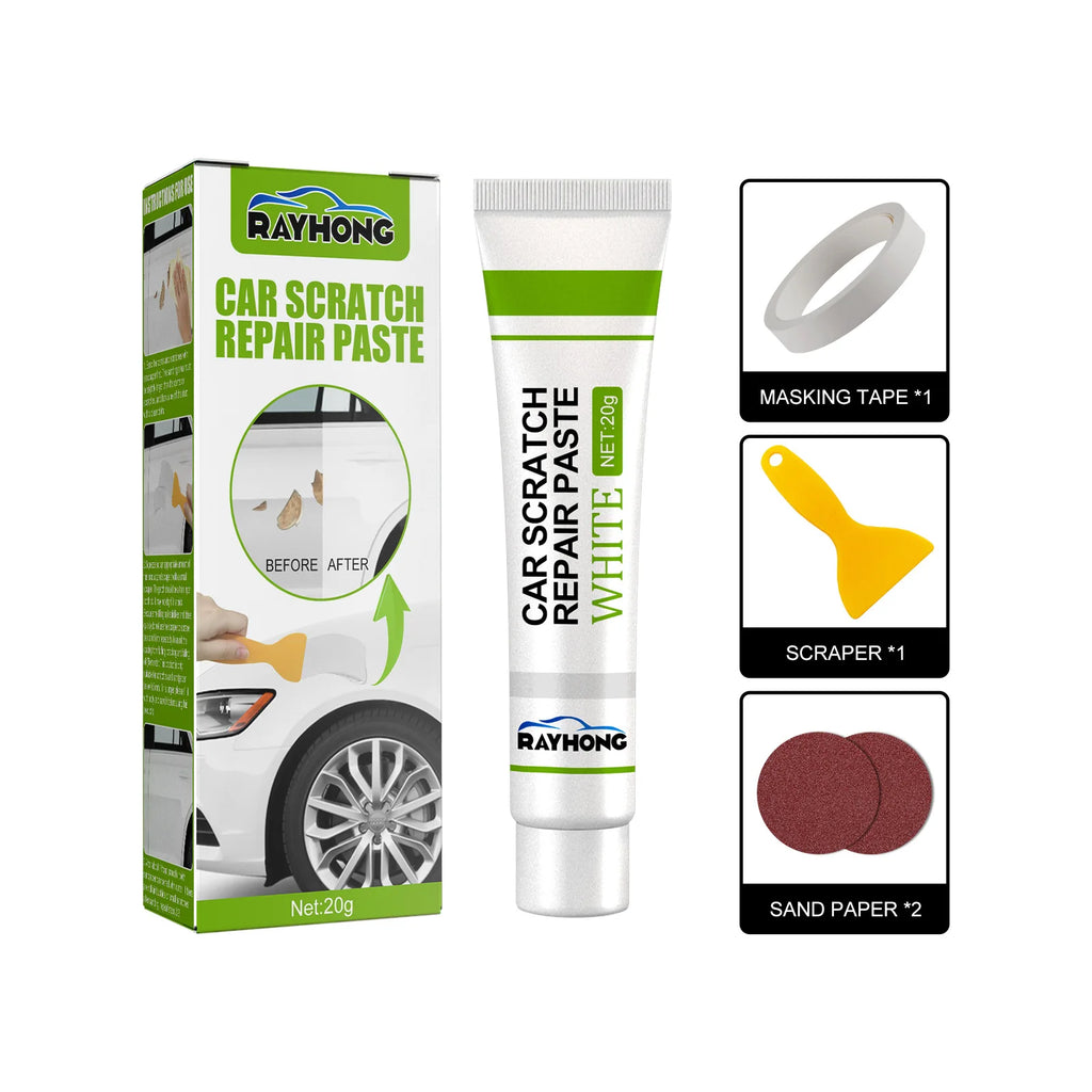 Fiberglass Repair Paste Bonding Strong Quick Dry Little Putty Long Strand Fiber Deep Cracks Car Scratch Remover Paste Fix Tools Oasis Select 1set boxed
