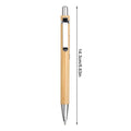 2Pcs Bamboo Ballpoint Pen Stylus Contact Pen Office & School Supplies Pens & Writing Supplies Gifts-Black Ink Oasis Select 2pcs