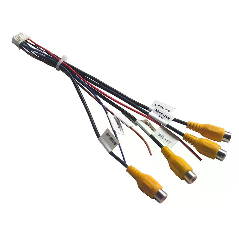 1 Piece DIY Accessories For Android Head Unit With Built-in 360 Panoramic Camera System 12Pin Cable Adapter Oasis Select