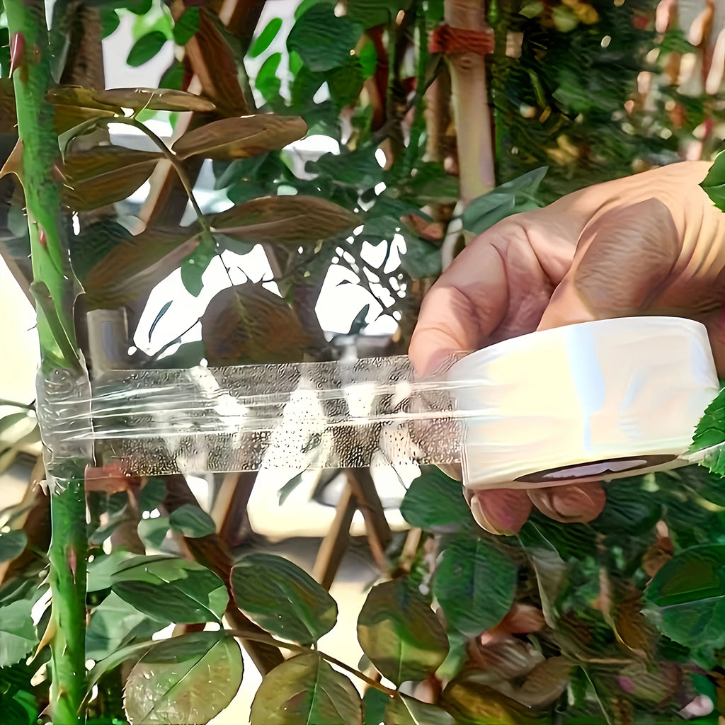Elastic Film Tape Saran Wrap Plastic Film Saran Wrap Suitable for Bottles Cans Eyelash Eyebrow Tattoos Horticultural Grafting Oasis Select