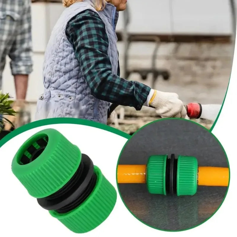 Quick Disconnect Flexible Pipe Fittings Water Tube Extension Couplers for Outdoor Garden Drip Irrigation Layout Oasis Select