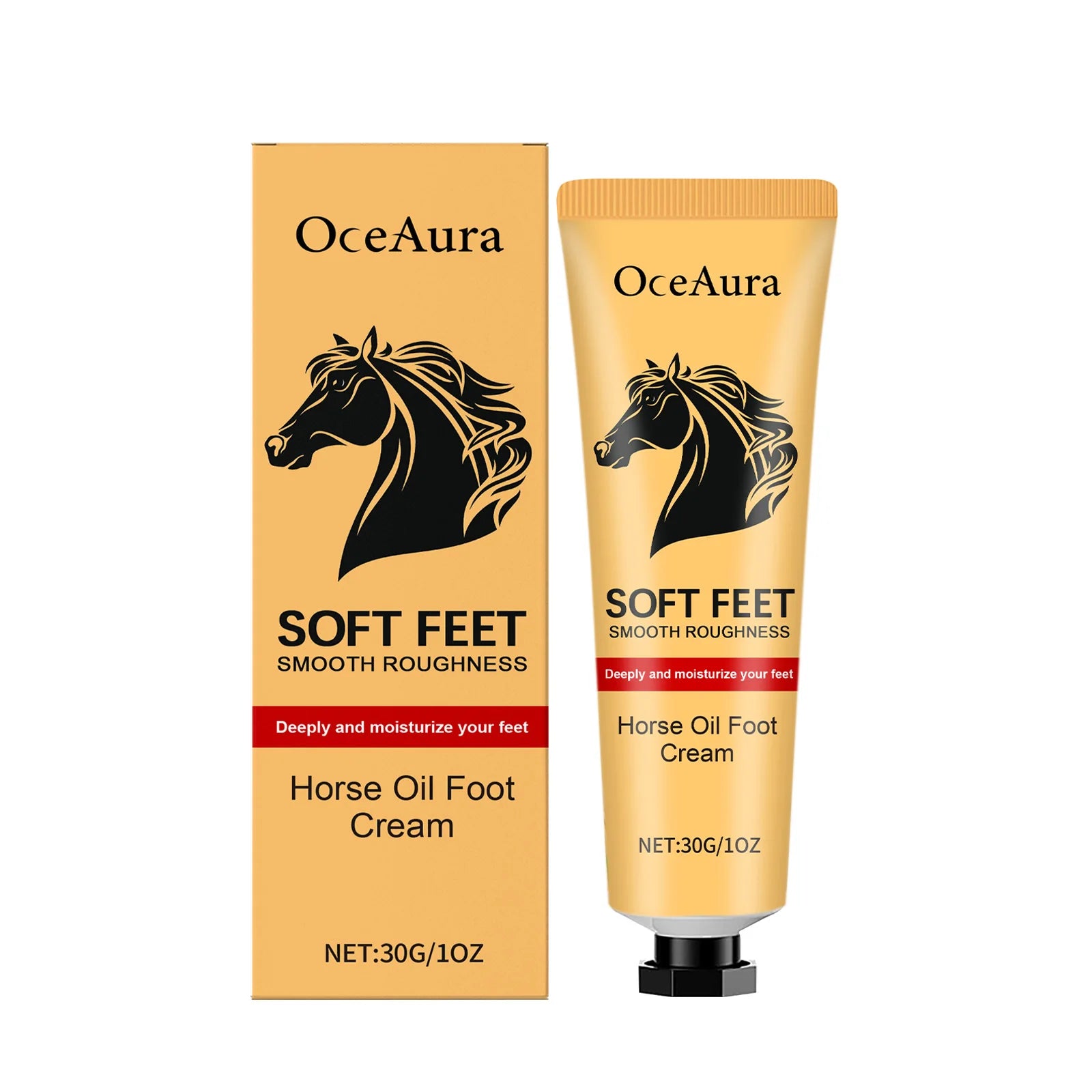 Horse Oil Anti Crack Foot Cream Repair Chapping Heel Callus Removal Oasis Select 30g Boxed