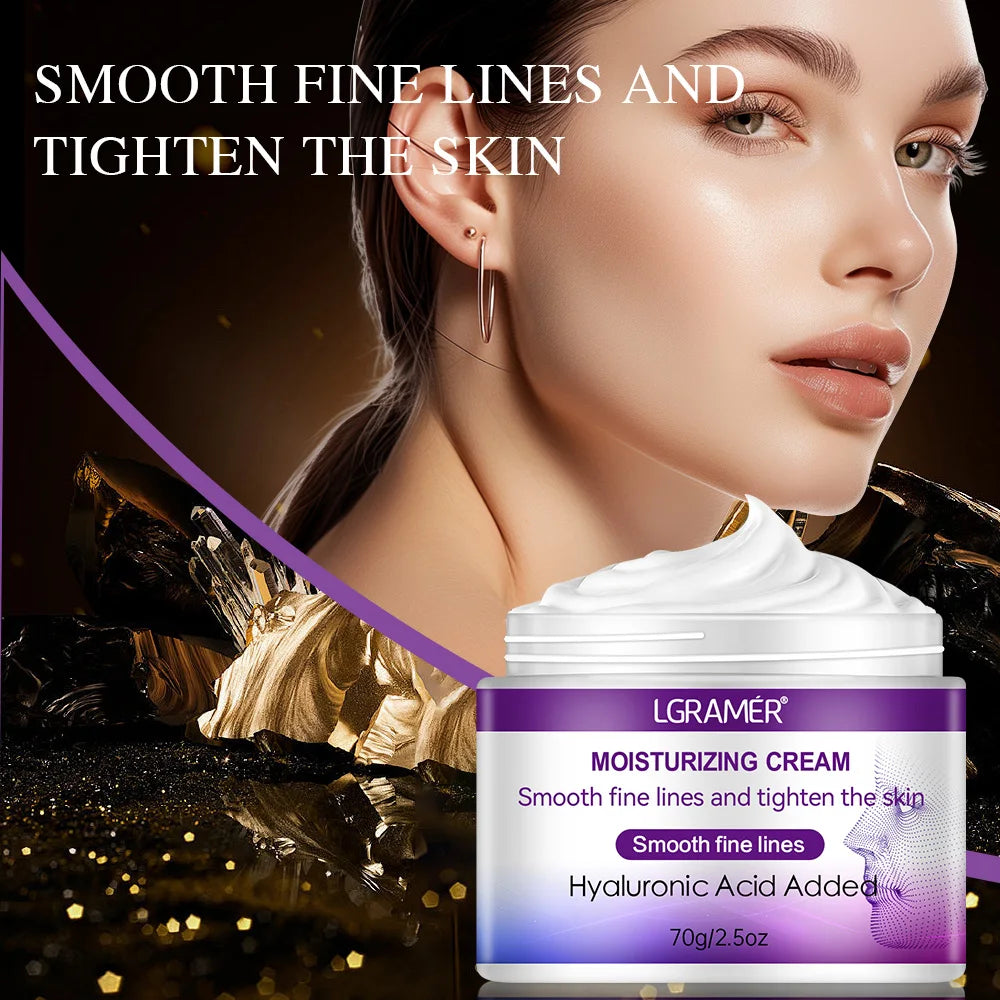 LGRAMER Hyaluronic Acid Face Cream – Moisture & Firming