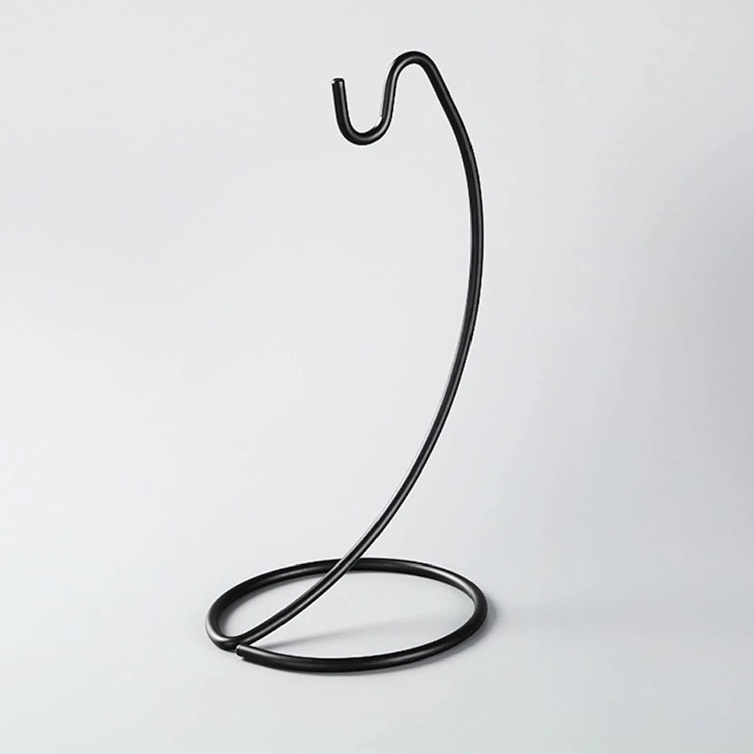 Steel Banana Holder – Modern Fruit Hanger Rack with Hooks for Kitchen Countertop (Black) Oasis Select Black
