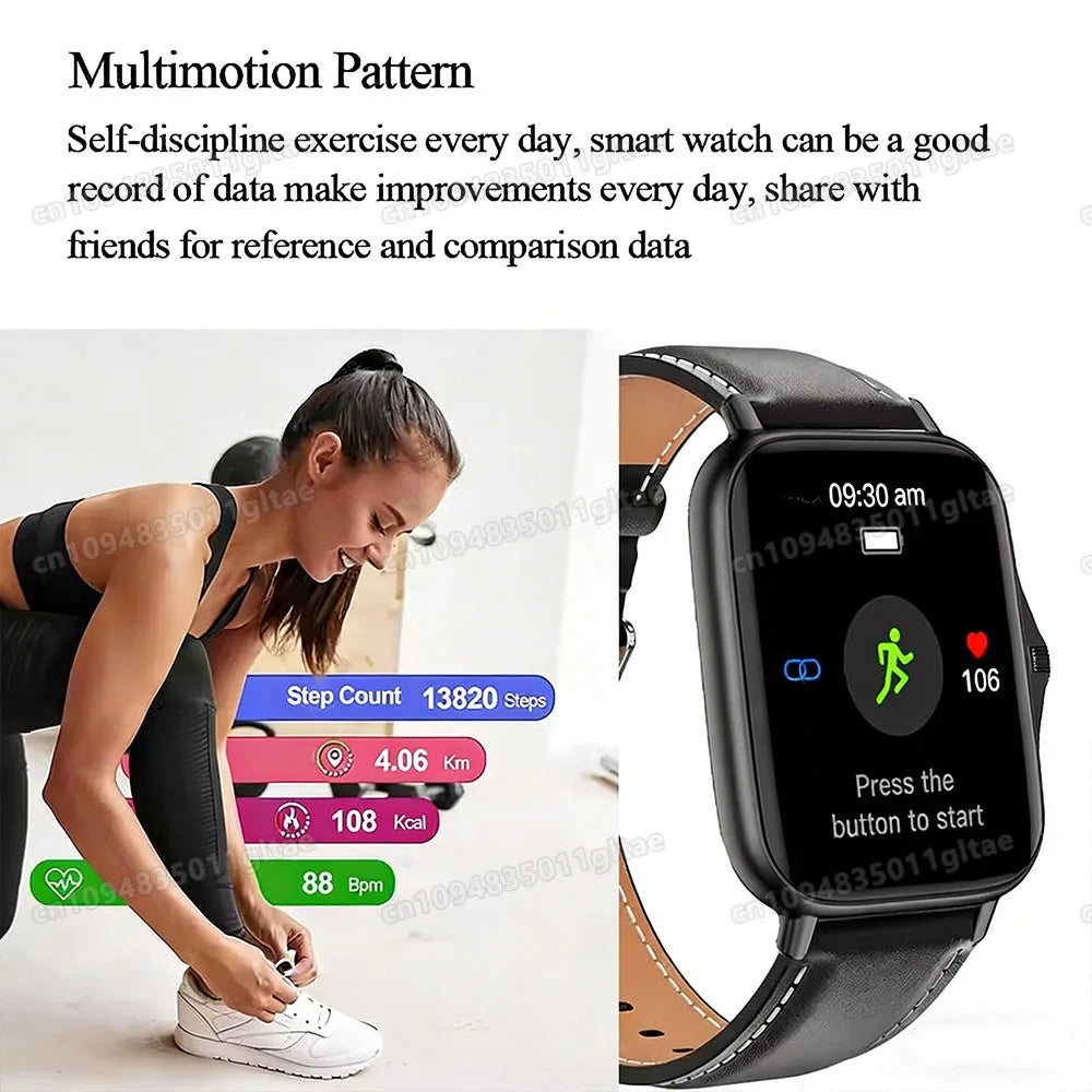 Ola Esporte 1.83" Smart Watch Bluetooth Call Fitness Tracker