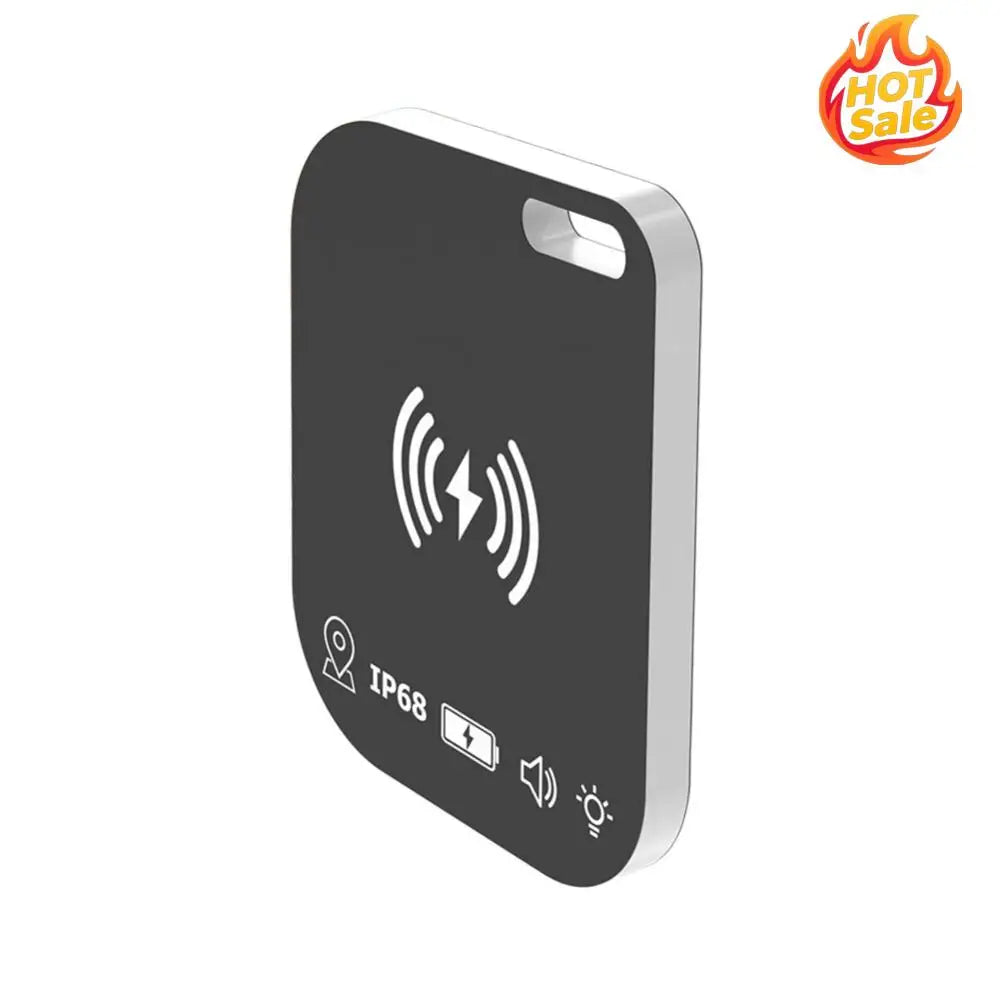Wireless Charging Smart Tag Wallet Tracker IPX68 Waterproof Works for Apple Find My Wallet Anti-loss Card for Keys Suitcase Bag Oasis Select