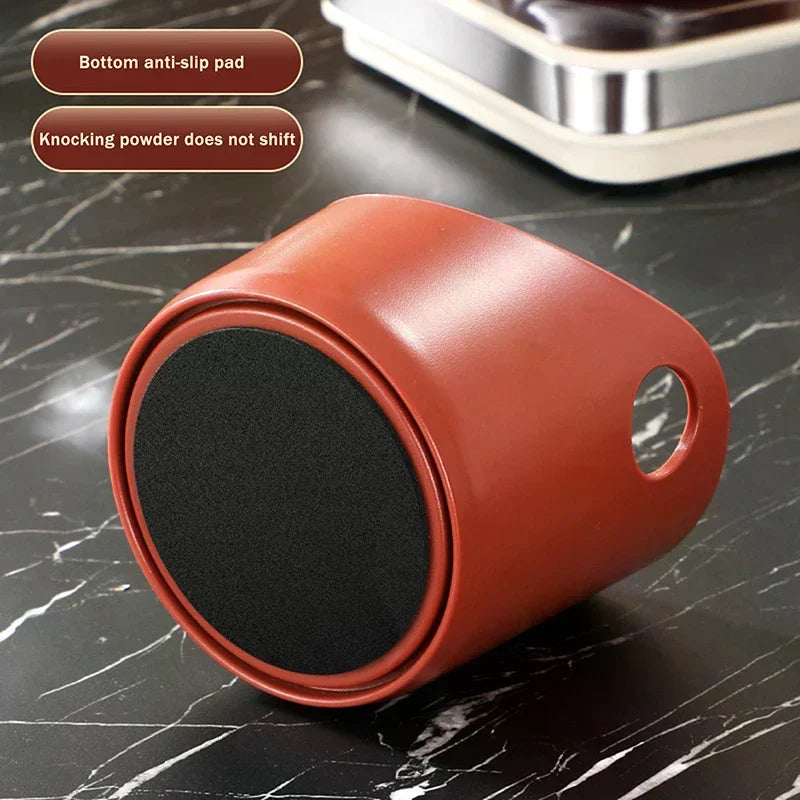 Removable Knock Bar Espresso Knock Box, Anti-Slip Coffee Waste Bin with Shock-Absorbent Feature Oasis Select