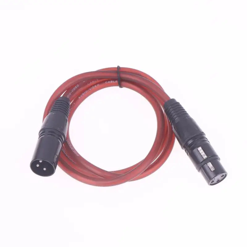 1 Piece 0.5/1/1.5/3/5m/10m DMX Cable 3-Pin Signal Connection DJ Stage Lights Parts For LED Par Wash Moving Head Spot Lighting Oasis Select 100cm