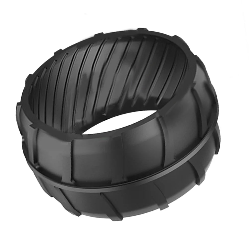 Lawn Mowing Robot Front Wheel Rubber Anti-Slip Wheel Wheel Protection For Worx Front Bike M500 M700 Contour Adjustment Oasis Select