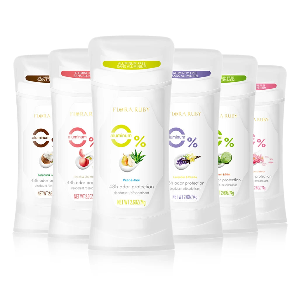 3Pcs/Set Deodorants Women Men,48H Anti Sweat,Natural Floral Aroma Long-Lasting Freshing,for Dates,Weddings,Gatherings,Parties Oasis Select