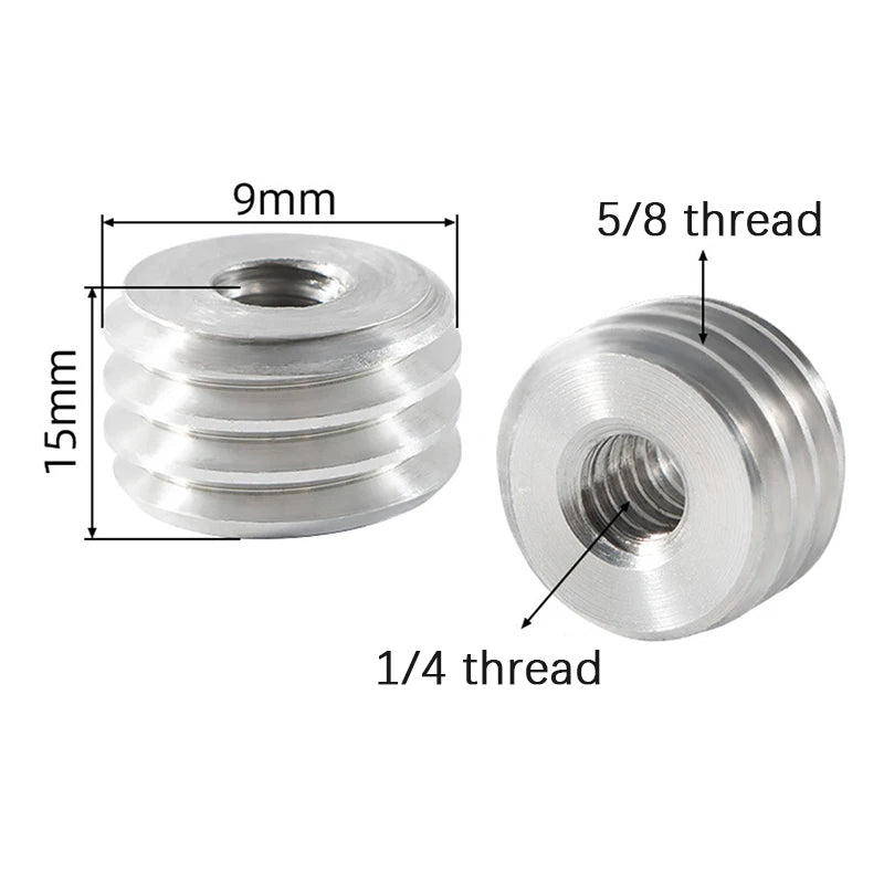 Camera Screw Adapter 5/8 to 3/8 to 1/4" | Tripod & Monopod Mount
